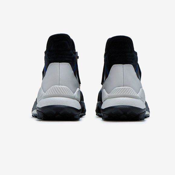 New Adidas Terrex Hyperblue Mid Shoes in Black/Royal Hiking Shoes (For Men) - Picture 3 of 4